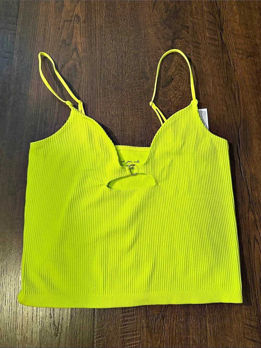 Out From Under Seamless Ribbed Cutout Cami